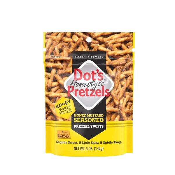 Dots Pretzels Pretzel Mustard Honey 5Oz 7008 DP Zoro